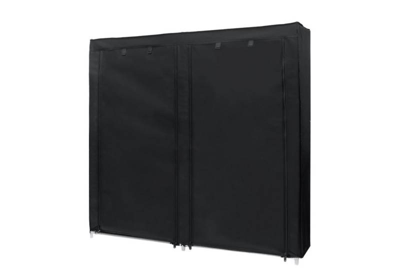 Intirilife Stoffschrank (1-St) Faltschrank 116,5 x 30 x 114 cm Reißverschluss Stoffschrank Schuhregal von Intirilife