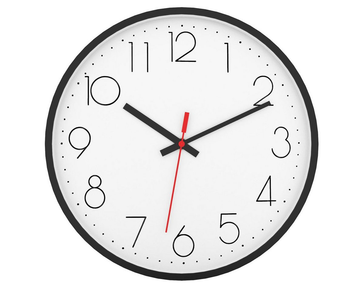 Intirilife Wanduhr (Praktische Zeitanzeige Chronometer stilvoll für jedes Zimmer) von Intirilife