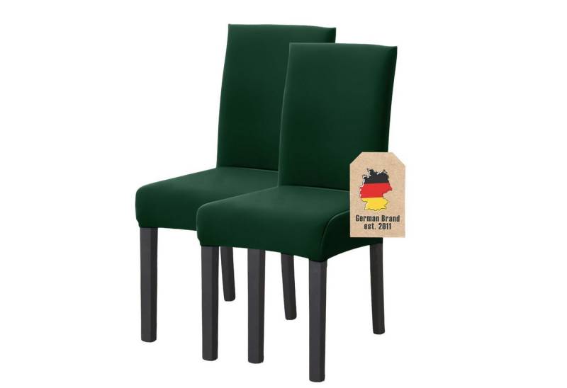 Intirilife Stuhlhusse, Stuhlbezug 38 - 45 cm Sitzfläche und 45 - 65 cm Lehnenhöhe von Intirilife
