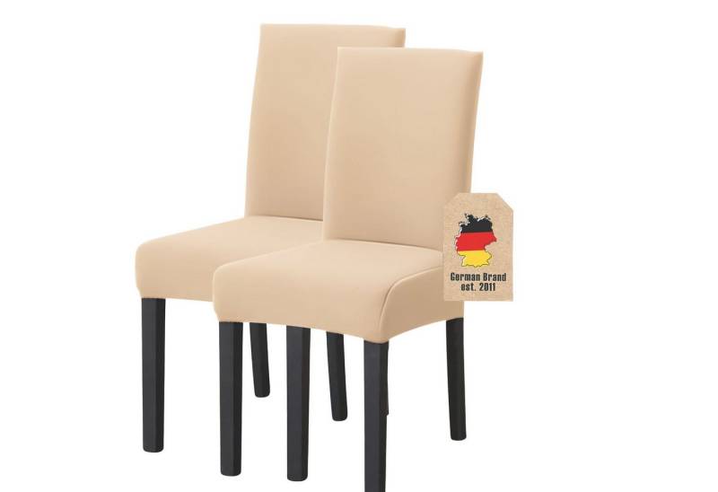 Intirilife Stuhlhusse, Stuhlbezug 38 - 45 cm Sitzfläche und 45 - 65 cm Lehnenhöhe von Intirilife