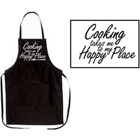 Kochen Bringt Mich Zu Meinem Glücklichen Ort - Zwei Pocket-Schürze. Kochschürze in Farben Erhältlich Schwarz & Natur | Creme. Kostenlos Usa Versand Kochen Bringt Mich Zu Meinem Glücklichen Ort - Zwei Pocket-Schürze. Kochschürze in Farben Erhältlich Schwarz & Natur | Creme. Kostenlos Usa Versand von IntoTheEyeMerch