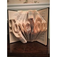 Liebe Sie Buch Falten Liebe Sie Buch Falten von IntoTheFoldsBoutique