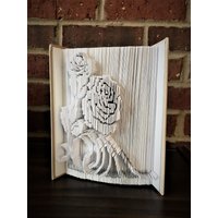 Rose Buch Falten Rose Buch Falten von IntoTheFoldsBoutique