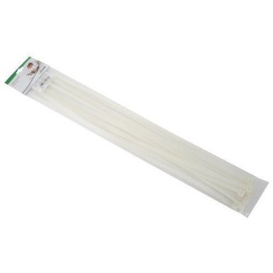 Inline® Kabelbinder, Länge 900mm, Breite 12mm, Natur, 10 Stück von Intos