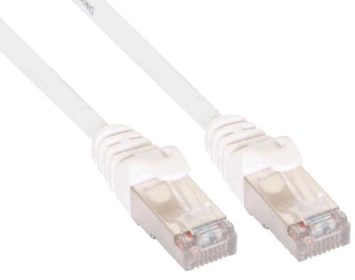 Inline Cat 5e Patchkabel SF/UTP RJ 45 - Stecker Folienschirmung weiß 25m Inline Cat 5e Patchkabel SF/UTP RJ 45 - Stecker Folienschirmung weiß 25m von Intos