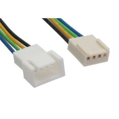Inline Lüfterkabel Verlängerung PWM 4pol Molex Stecker/Buchse 0,7m Inline Lüfterkabel Verlängerung PWM 4pol Molex Stecker/Buchse 0,7m von Intos