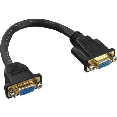 Inline VGA Adapterkabel 15pol. VGA Buchse auf Buchse zum Einbau verg. 0,2m Inline VGA Adapterkabel 15pol. VGA Buchse auf Buchse zum Einbau verg. 0,2m von Intos