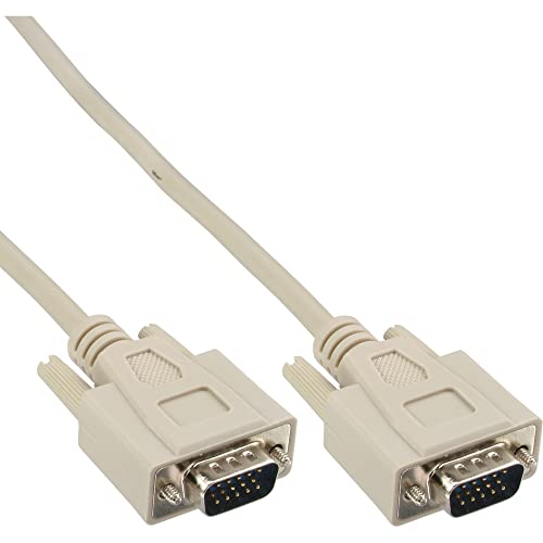 Intos 17712A VGA Kabel, 15pol HD Stecker / Stecker, 3m von InLine