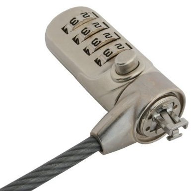 InLine® Notebook Sicherheitsschloss, mit Zahlenkombination, 4,4mm x 2m von Intos