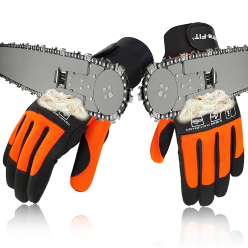Intra-FIT Kettensägen-Schutzhandschuhe EN ISO 11393-4 Klass1 20m/s aus Kunstleder mit Schnittschutz auf beiden seiten, Forst-Schnittschutzhandschuhe für Motorsäge Intra-FIT Kettensägen-Schutzhandschuhe EN ISO 11393-4 Klass1 20m/s aus Kunstleder mit Schnittschutz auf beiden seiten, Forst-Schnittschutzhandschuhe für Motorsäge von Intra-FIT