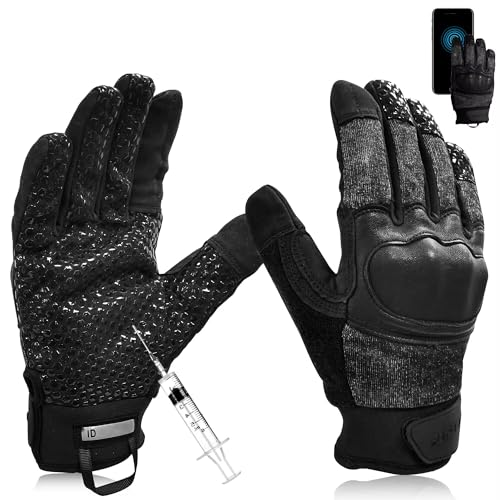 Intra-FIT Nadelstichschutz Schnittfeste Touchscreen Handschuhe – Taktische Leistungsfähiger Schnittschutz Bildschirmberührung, ANSI A9, EN388, ASTM F2878-10 Punktion Stufe 5, Polizei, Armeehandschuhe Intra-FIT Nadelstichschutz Schnittfeste Touchscreen Handschuhe – Taktische Leistungsfähiger Schnittschutz Bildschirmberührung, ANSI A9, EN388, ASTM F2878-10 Punktion Stufe 5, Polizei, Armeehandschuhe von Intra-FIT