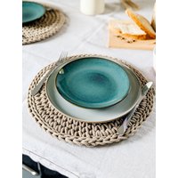 Crochet Placemats For Dining Table, Handmade Placemats, Easter Table Decoration von IntriqInterior