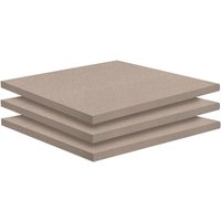 Intro 3er-Set Fachböden X-TEND, Holznachbildung von Intro