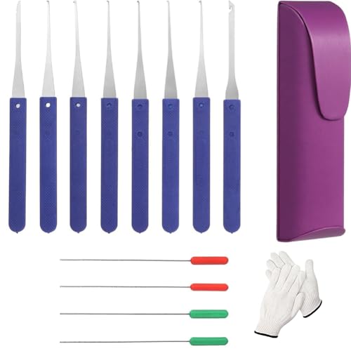 Introti 12-teiliges Broken Extractor Set mit Aufbewahrungskoffer Broken K Extractor Tool Kit Enthält Nadeln und Haken Introti 12-teiliges Broken Extractor Set mit Aufbewahrungskoffer Broken K Extractor Tool Kit Enthält Nadeln und Haken von Introti