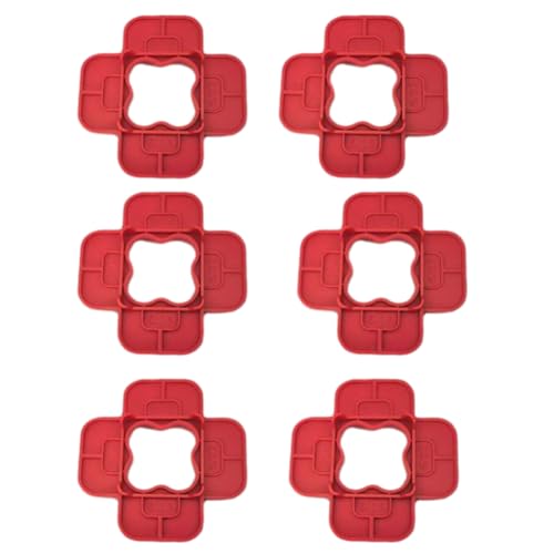 Introti 4-in-1 Multi-Größen-Abstandshalter für PVC-Hartholz, druckbehandelte Terrassendielen (A) von Introti
