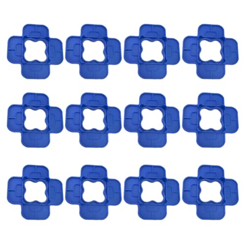 Introti 4-in-1 Multi-Größen-Abstandshalter für PVC-Hartholz, druckbehandelte Terrassendielen (D) von Introti