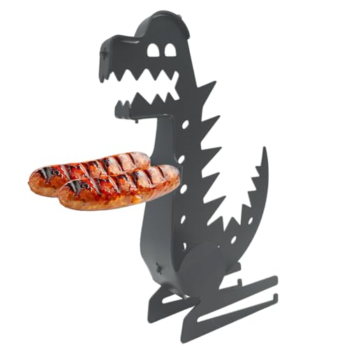 Introti Hot Dog Roller Hot Dog Ständer für Outdoor Küche Camping Partys (A) von Introti