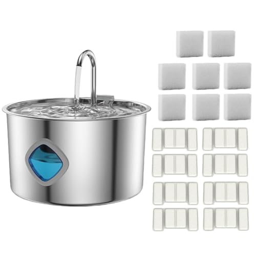 Introti Intelligenter Wasserspender mit 8er-Pack, austauschbar für Haustierspender Introti Intelligenter Wasserspender mit 8er-Pack, austauschbar für Haustierspender von Introti