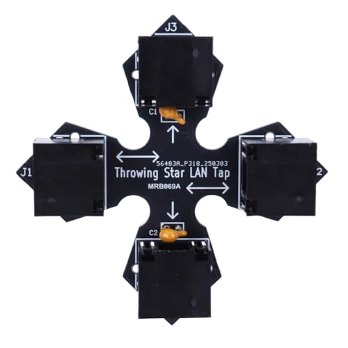 Introti Throwing Star LAN Netzwerk-Monitor Passives Ethernet-Netzwerkpaket von Introti