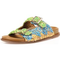 INUOVO Pantolette "INUOVO Pantoletten Leder/Textil" von Inuovo