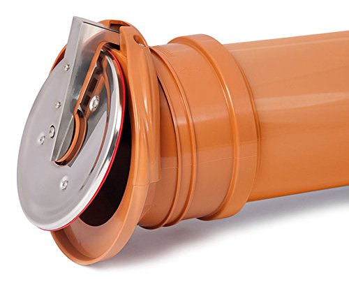 PVC-Kunststoff-Check Klappe selbst Aktivierung Ende Entwässerungs Rückstau 110mm PVC-Kunststoff-Check Klappe selbst Aktivierung Ende Entwässerungs Rückstau 110mm von PLUMBING4HOME