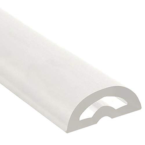 Uniblade Chamäleon-Bodenabdichtung für Dusche, 1200 mm, Weiß von Inventive Creations