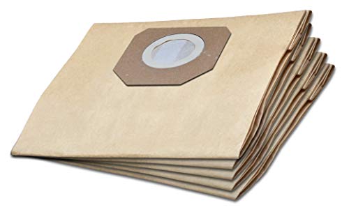 Invest - Staubsaugerbeutel Ersatz, Filtertüten Beutel Kompatibel mit Cleanfix SW 60 - Braun, 10 Stück von Invest