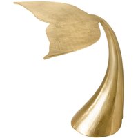 Beistelltisch Metall in Gold 70 x 50 cm Handarbeit von Invicta Interior