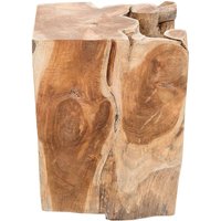 Beistelltisch Teakholz massiv 30x30 cm Handarbeit von Invicta Interior GmbH
