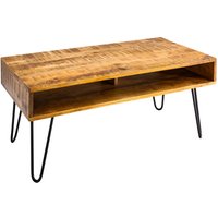 Couchtisch Mango Holz Metall 100 x 50 cm von Invicta Interior