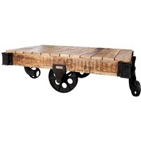 Couchtisch Mango Holz Metall 120 x 80 cm von Invicta Interior