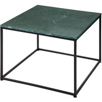 Couchtisch Marmor Metall in Grün Schwarz 50 x 50 cm von Invicta Interior
