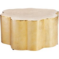 Couchtisch Metall in Gold 71 x 73 cm Handarbeit von Invicta Interior