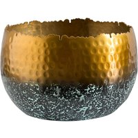 Deko Schale Metall Handarbeit Ø 18 cm klein Hammerschlag Deko Schale Metall Handarbeit Ø 18 cm klein Hammerschlag von Invicta Interior