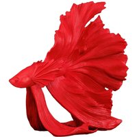 Dekostatue Kampffisch groß H: 56 cm Polyresin Rot Dekostatue Kampffisch groß H: 56 cm Polyresin Rot von Invicta Interior