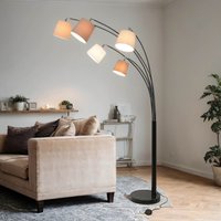 Design Stehlampe DJERE Modern 200cm Wohnzimmer von Invicta Interior
