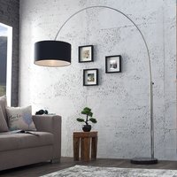 Elegant Standlampe Retro Chrom Schwarz 180cm von Invicta Interior