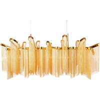 Hängelampe Klassisch Metall in Gold E14 120 cm lang Hängelampe Klassisch Metall in Gold E14 120 cm lang von Invicta Interior