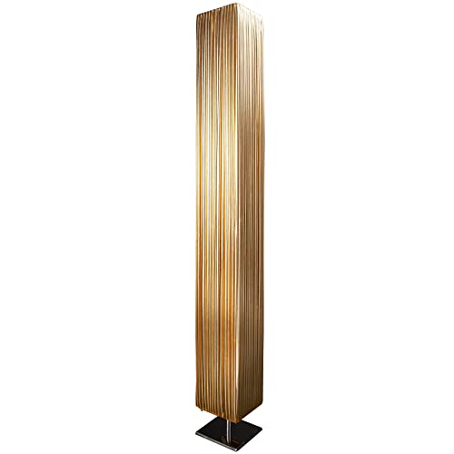 Invicta Interior riess-Ambiente.de Moderne Designer Stehlampe Paris 120cm Gold Stehleuchte Wohnzimmerlampe von invicta INTERIOR
