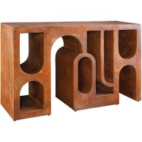 Konsolentisch MDF mit Beton-Oberfläche in Kupfer 120 cm von Invicta Interior