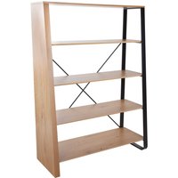 Mehrzweck Regal Industrial 110 x 154 cm MDF Metall von Invicta Interior