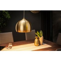 Pendelleuchte Esstisch in Gold Retro Design MIRRI von Invicta Interior