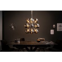 Pendelleuchte Kugel Schirme in Silber Modern Design von Invicta Interior