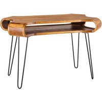 Schreibtisch Sheesham Holz Metall 120 x 78 cm Schreibtisch Sheesham Holz Metall 120 x 78 cm von Invicta Interior