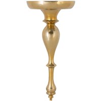 Schweberegal Metall Gold H: 80 cm Handarbeit Barock Design von Invicta Interior
