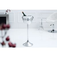 Sektkühler Aluminium Ø 26 cm 75 cm hoch in Silber Sektkühler Aluminium Ø 26 cm 75 cm hoch in Silber von Invicta Interior
