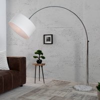 Stehlampe Weißer Schirm 170cm Lampe Wohnzimmer Stehlampe Weißer Schirm 170cm Lampe Wohnzimmer von Invicta Interior