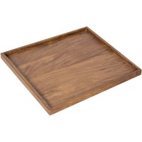 Tablett Holz Sheesham 50 cm breit erhöhter Rand Handarbeit von Invicta Interior