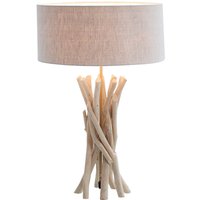 Tischleuchte Ø40cm Modern kunstvoll aus Treibholz von Invicta Interior