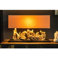 Treibholz Tischlampe PECIOS Modern Design Unikat von Invicta Interior